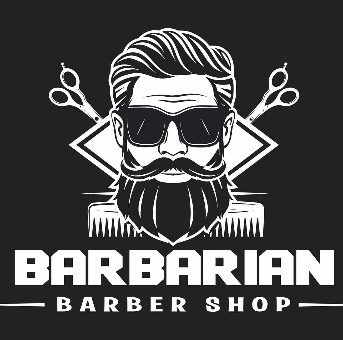 Лого на специалиста Barbarian barber shop